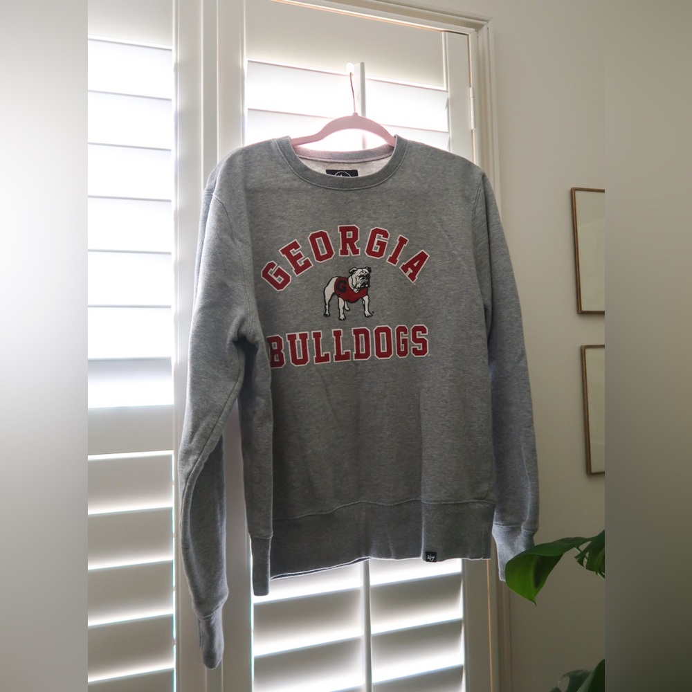 Georgia Bulldogs Collegiate Sweatshirt, Medium, Grey